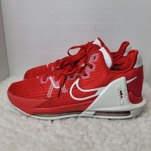 Nike LeBron Witness VI TB ‘University Mens Sneaker Size 12  Red’ DO9843-600 - Picture 3 of 10